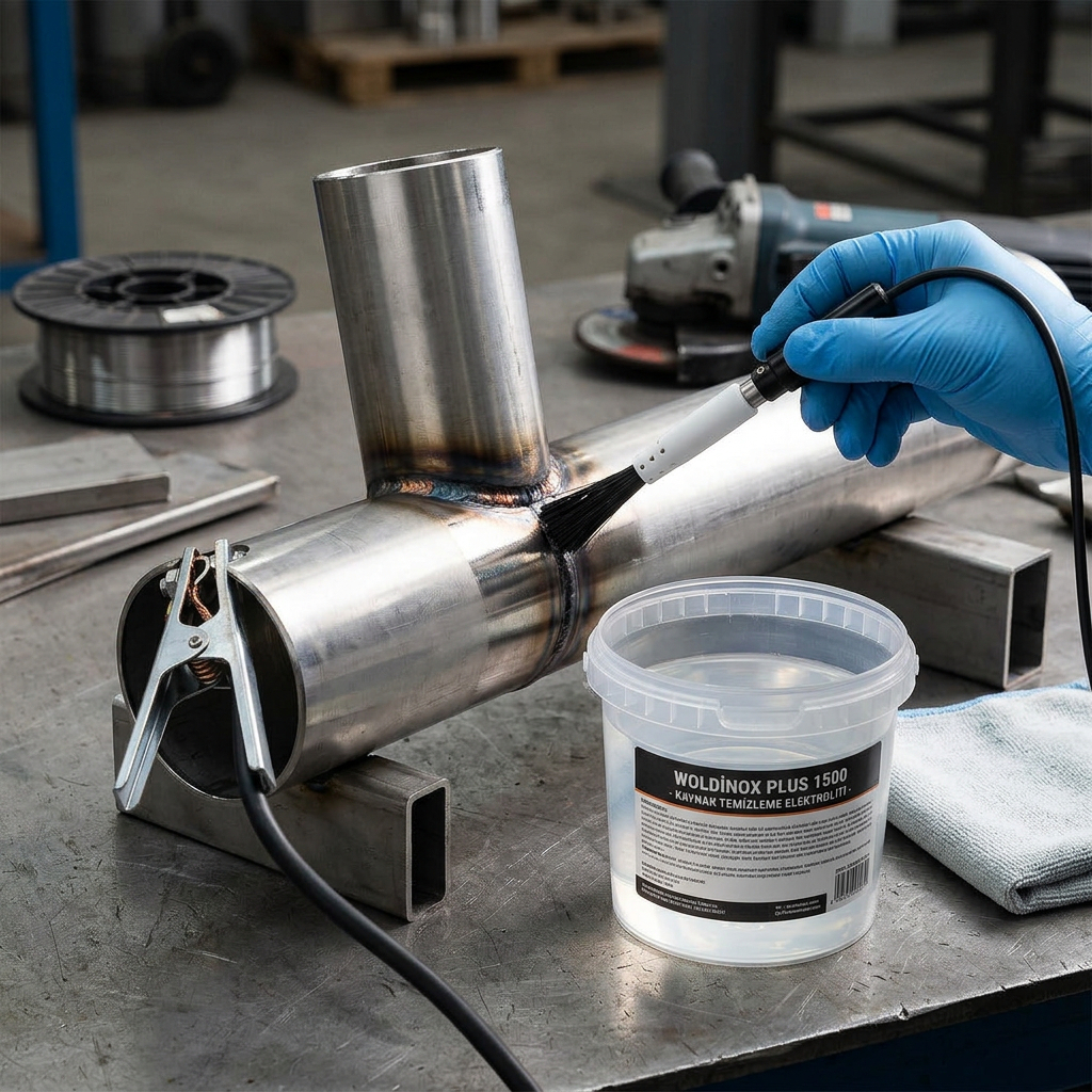 Woldinox Plus 1500 Makina Solisyonu – Kaynak Temizleme Elektroliti