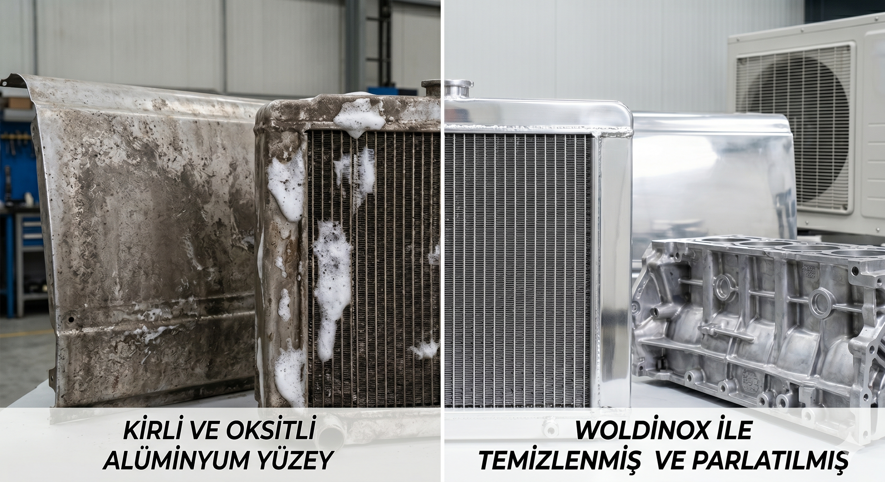 Woldinox Alü 100 Alüminyum Yüzey Temizleyici