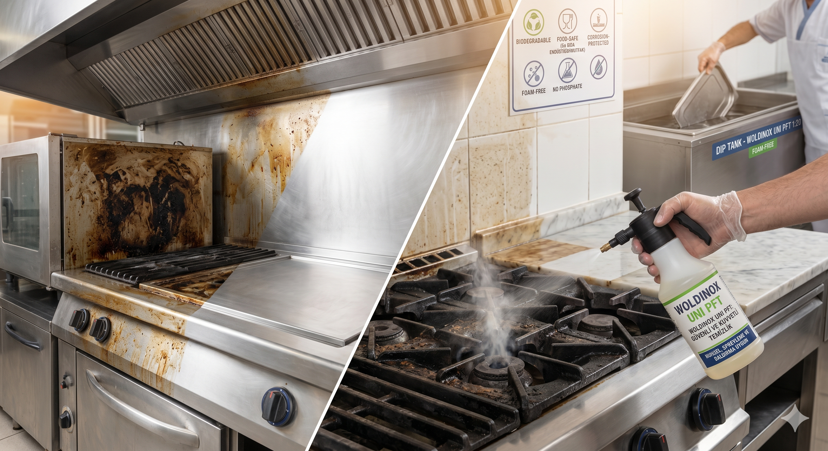 Endüstriyel Yağ Giderici